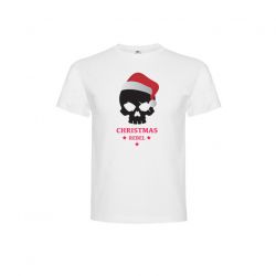 Children s Christmas T-Shirt Rebel White