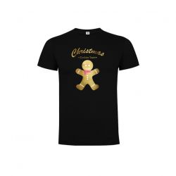 Children s Christmas T-Shirt Cookies Gold