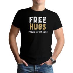 T-Shirt Free Hugs Man