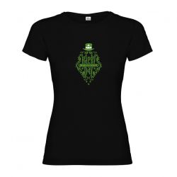 Ladies T-shirt Ornament Black